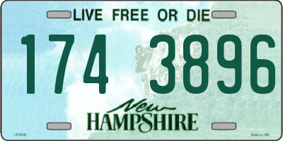 NH license plate 1743896