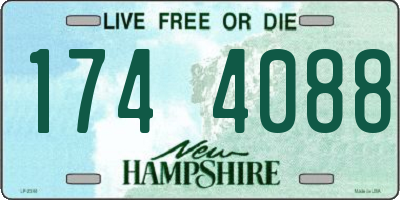 NH license plate 1744088