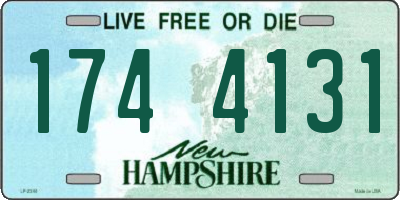 NH license plate 1744131