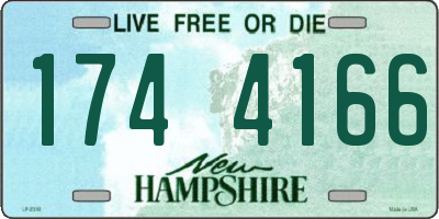 NH license plate 1744166