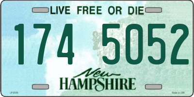 NH license plate 1745052