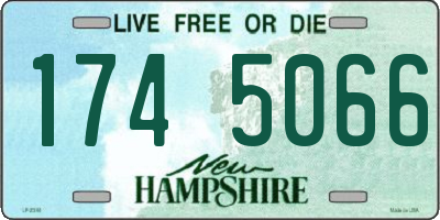 NH license plate 1745066