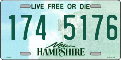 NH license plate 1745176