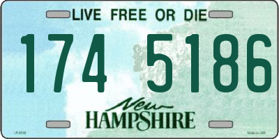 NH license plate 1745186