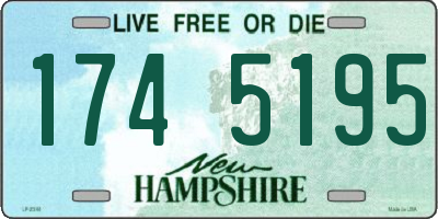 NH license plate 1745195
