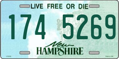 NH license plate 1745269