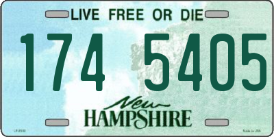 NH license plate 1745405