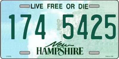 NH license plate 1745425