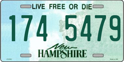 NH license plate 1745479