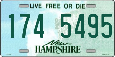 NH license plate 1745495