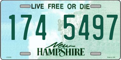 NH license plate 1745497