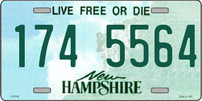 NH license plate 1745564