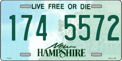 NH license plate 1745572