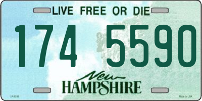 NH license plate 1745590