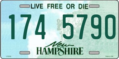 NH license plate 1745790