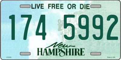 NH license plate 1745992