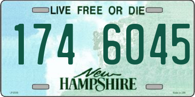 NH license plate 1746045