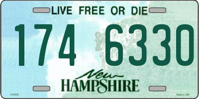 NH license plate 1746330