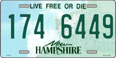 NH license plate 1746449