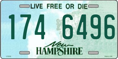NH license plate 1746496