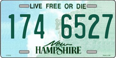 NH license plate 1746527