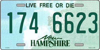 NH license plate 1746623