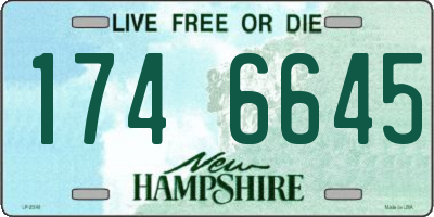NH license plate 1746645