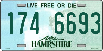 NH license plate 1746693
