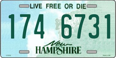 NH license plate 1746731