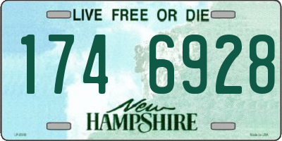NH license plate 1746928