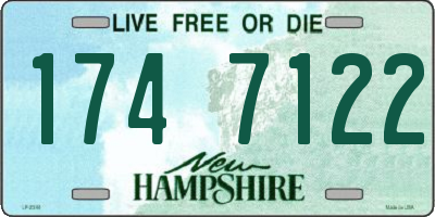 NH license plate 1747122