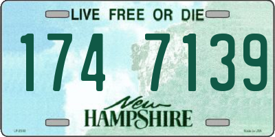 NH license plate 1747139