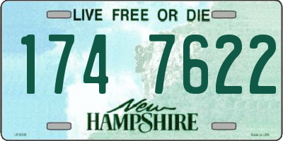 NH license plate 1747622