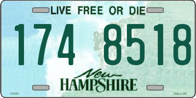 NH license plate 1748518