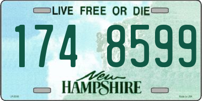 NH license plate 1748599