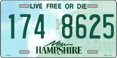 NH license plate 1748625