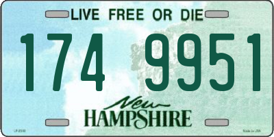 NH license plate 1749951