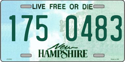 NH license plate 1750483