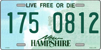 NH license plate 1750812