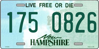 NH license plate 1750826