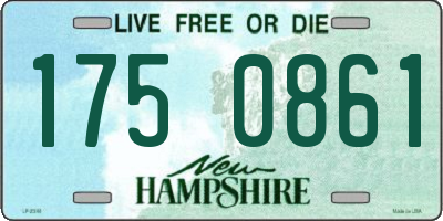 NH license plate 1750861