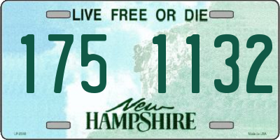 NH license plate 1751132