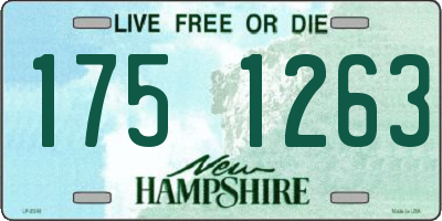 NH license plate 1751263