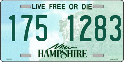 NH license plate 1751283