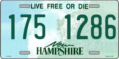 NH license plate 1751286