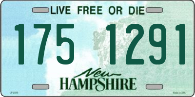 NH license plate 1751291