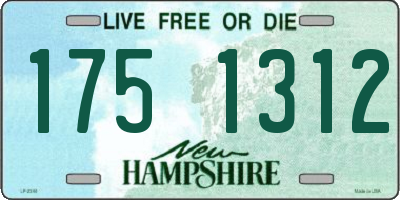 NH license plate 1751312