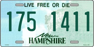 NH license plate 1751411