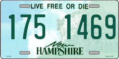 NH license plate 1751469