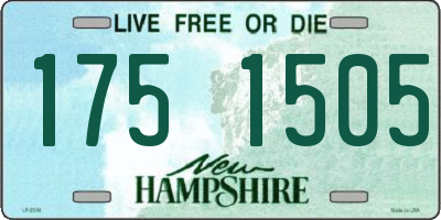 NH license plate 1751505